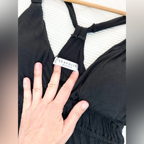 Seafolly Racerback Midi Beach Dress - Picture 6 of 13